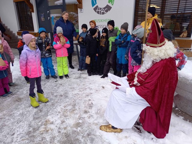 Besuch vom Nikolaus